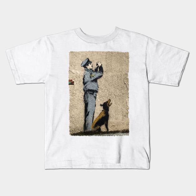 Security Guard Kids T-Shirt by Respire